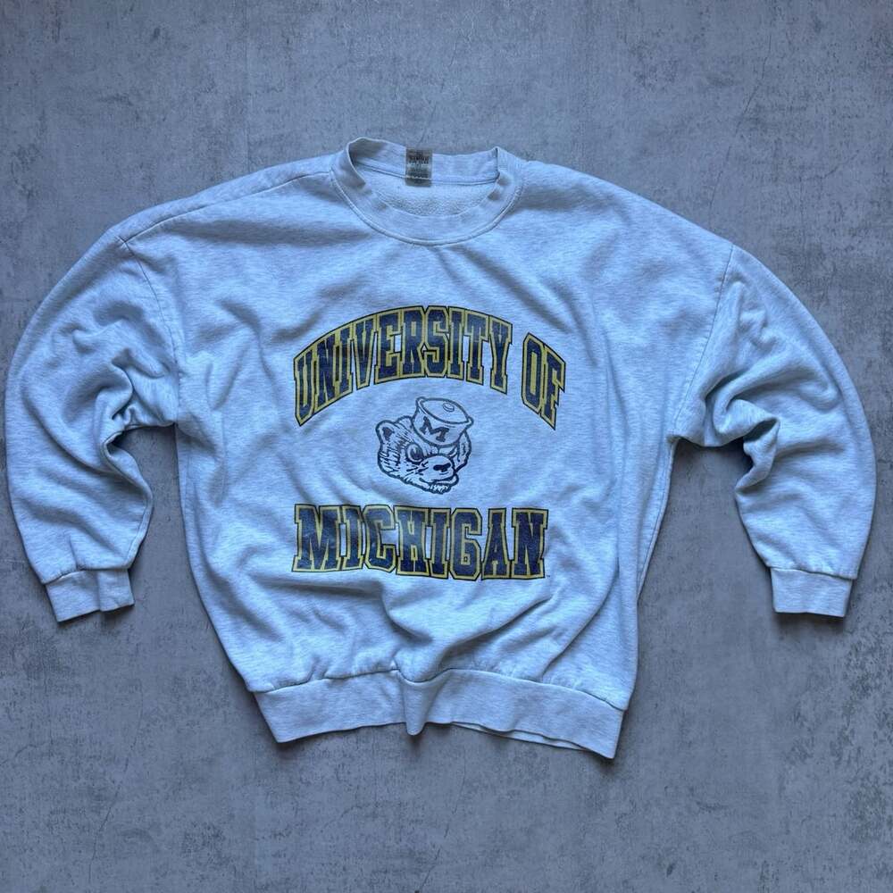 Vintage University Of Michigan Crewneck XL